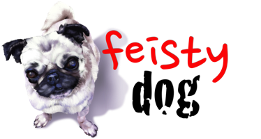 feisty dog logo